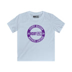Youth Circle SZN Softstyle Tee (Purple Logo) - Various Colors