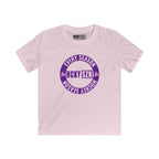 Youth Circle SZN Softstyle Tee (Purple Logo) - Various Colors