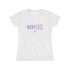 Women’s Hockey Vibe Triblend Tee (Lavender Logo)