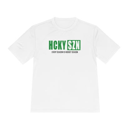 Every Season is HCKY SZN Performance Tee (Green Logo) - Various Colors