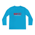 Every Season is HCKY SZN Youth Competitor Long Sleeve Tee (Red Logo) - Various Colors