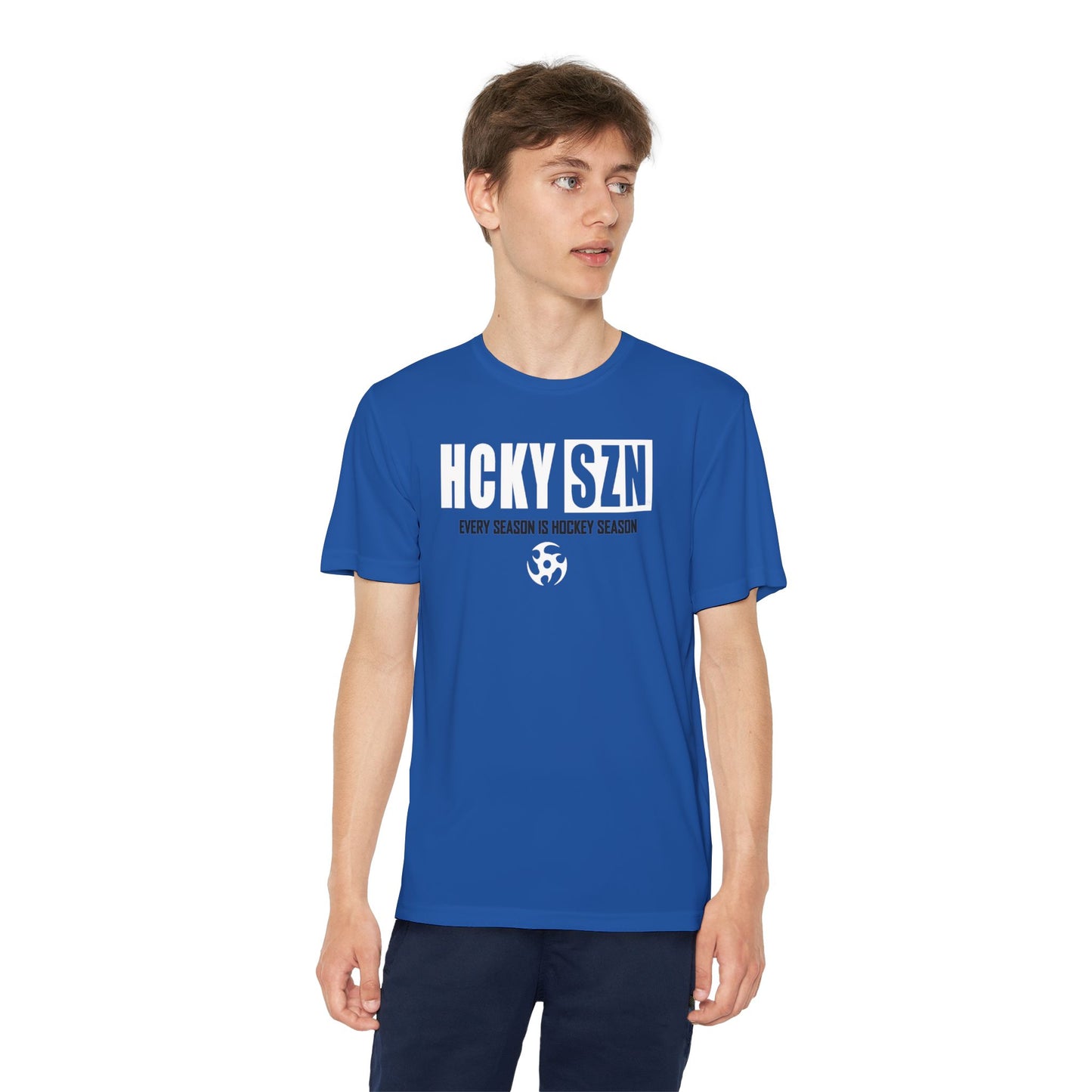Every Season is HCKY SZN Youth Competitor Tee (White Logo) - Various Colors