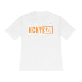 HCKYSZN (Flagship Logo) Adult Performance Tee - White/Mango