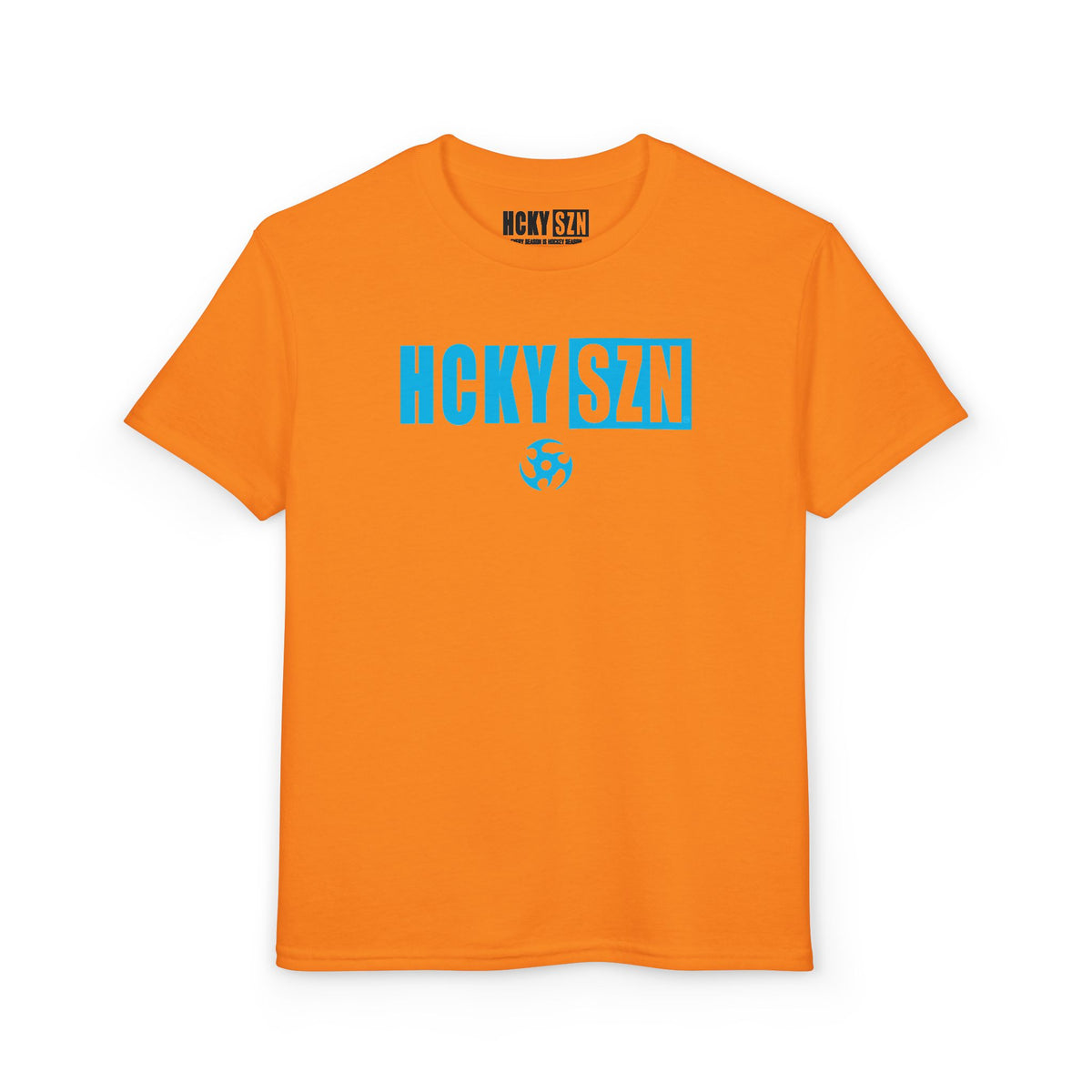 Youth HCKY SZN DryBlend Tee Shirt (Sky Blue Logo) - Various Colors