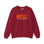 HCKY SZN Crewneck Sweatshirt (Orange Logo) - Various Colors