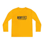 Every Season is HCKY SZN Youth Competitor Long Sleeve Tee (Navy Logo) - Various Colors
