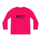 Every Season is HCKY SZN Youth Competitor Long Sleeve Tee (Black Logo) - Various Colors