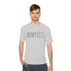 HCKYSZN (Flagship Logo) Adult Performance Tee - Silver/Grey