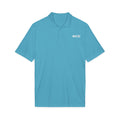 HCKY SZN Embroidered Performance Hockey Polo (Atomic Blue)