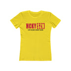 Every Season Is Hockey Season Women's Boyfriend Tee (Red Logo) - Various Colors
