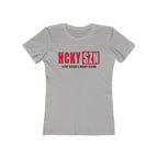 Every Season Is Hockey Season Women's Boyfriend Tee (Red Logo) - Various Colors