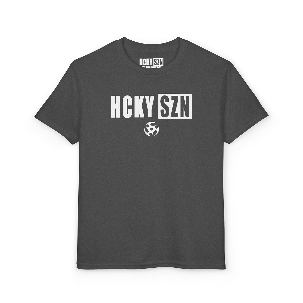 Youth HCKY SZN DryBlend Tee Shirt (White Logo) - Various Colors