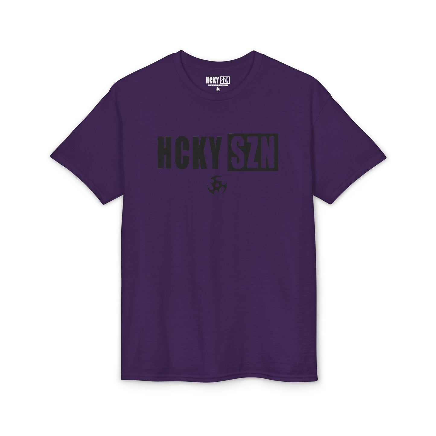HCKY SZN Simple Star Logo DryBlend Tee Shirt (Black Logo) - Various Colors