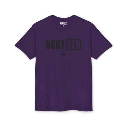 HCKY SZN Simple Star Logo DryBlend Tee Shirt (Black Logo) - Various Colors