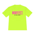 HCKYSZN (Deke Dangle) Adult Performance Tee - Neon Yellow/Hot Pink/Black