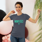 Women’s Hockey Vibe Triblend Tee (Seafoam Logo)