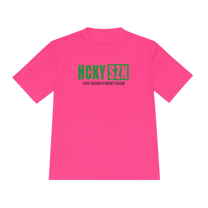 Every Season is HCKY SZN Performance Tee (Green Logo) - Various Colors