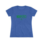 Women’s Hockey Vibe Triblend Tee (Green Logo)