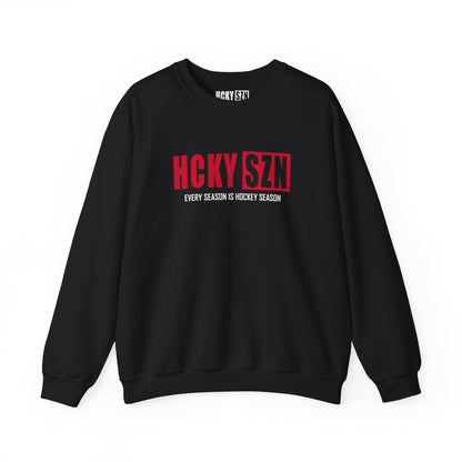 HCKY SZN Crewneck Sweatshirt (Red Logo) - Various Colors