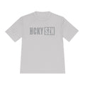 HCKYSZN (Flagship Logo) Adult Performance Tee - Silver/Grey