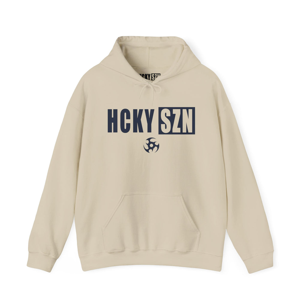 HCKY SZN (Navy Logo) Hooded Sweatshirt - Various Colors
