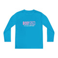 Every Season is HCKY SZN Youth Competitor Long Sleeve Tee (Pink Logo) - Various Colors