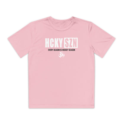 Every Season is HCKY SZN Youth Competitor Tee (White Logo) - Various Colors