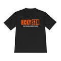 HCKYSZN Every Season Adult Performance Tee - Black/Orange