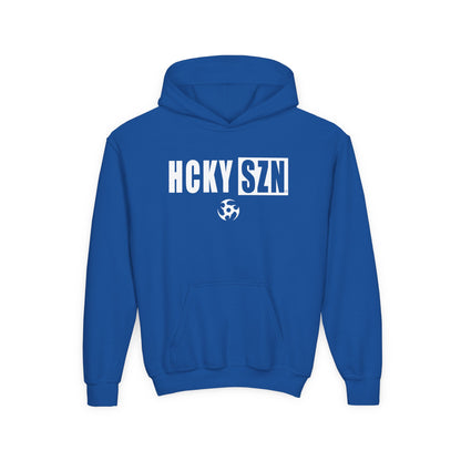 Youth HCKY SZN (White Logo) Hooded Sweatshirt - Various Colors