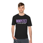 HCKYSZN Every Season Adult Performance Tee - Black/Lavender
