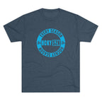 HCKY SZN Circle Logo TriBlend Tee Shirt (Sky Blue) - Various Colors