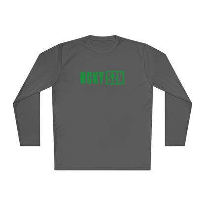 HCKY SZN Performance Long Sleeve Tee (Green Logo) - Various Colors