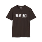 HCKY SZN Softstyle Tee Shirt (Dark Chocolate)
