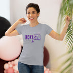Women’s Hockey Vibe Triblend Tee (Purple Logo)