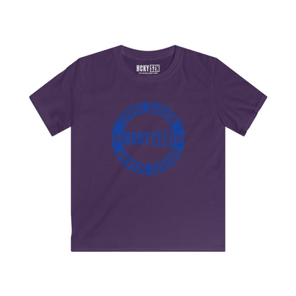 Youth Circle SZN Softstyle Tee (Blue Logo) - Various Colors