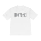 HCKYSZN (Flagship Logo) Adult Performance Tee - White/Grey