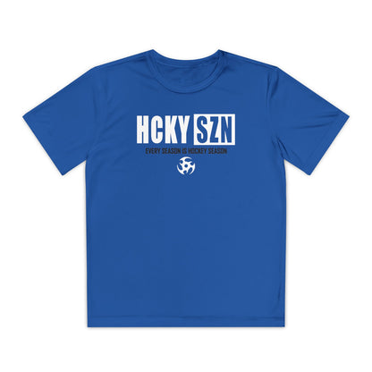 Every Season is HCKY SZN Youth Competitor Tee (White Logo) - Various Colors