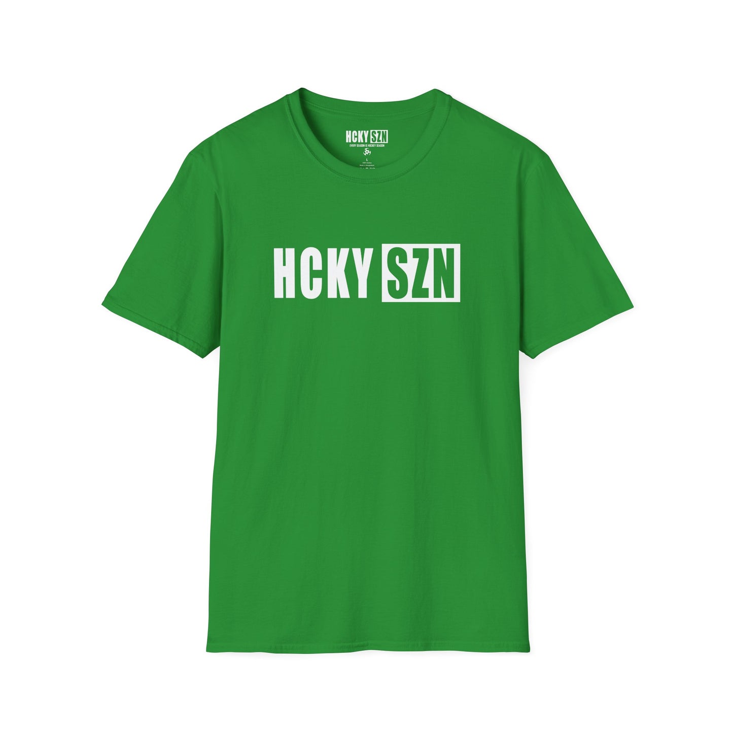 HCKY SZN Softstyle Tee Shirt (Irish Green)
