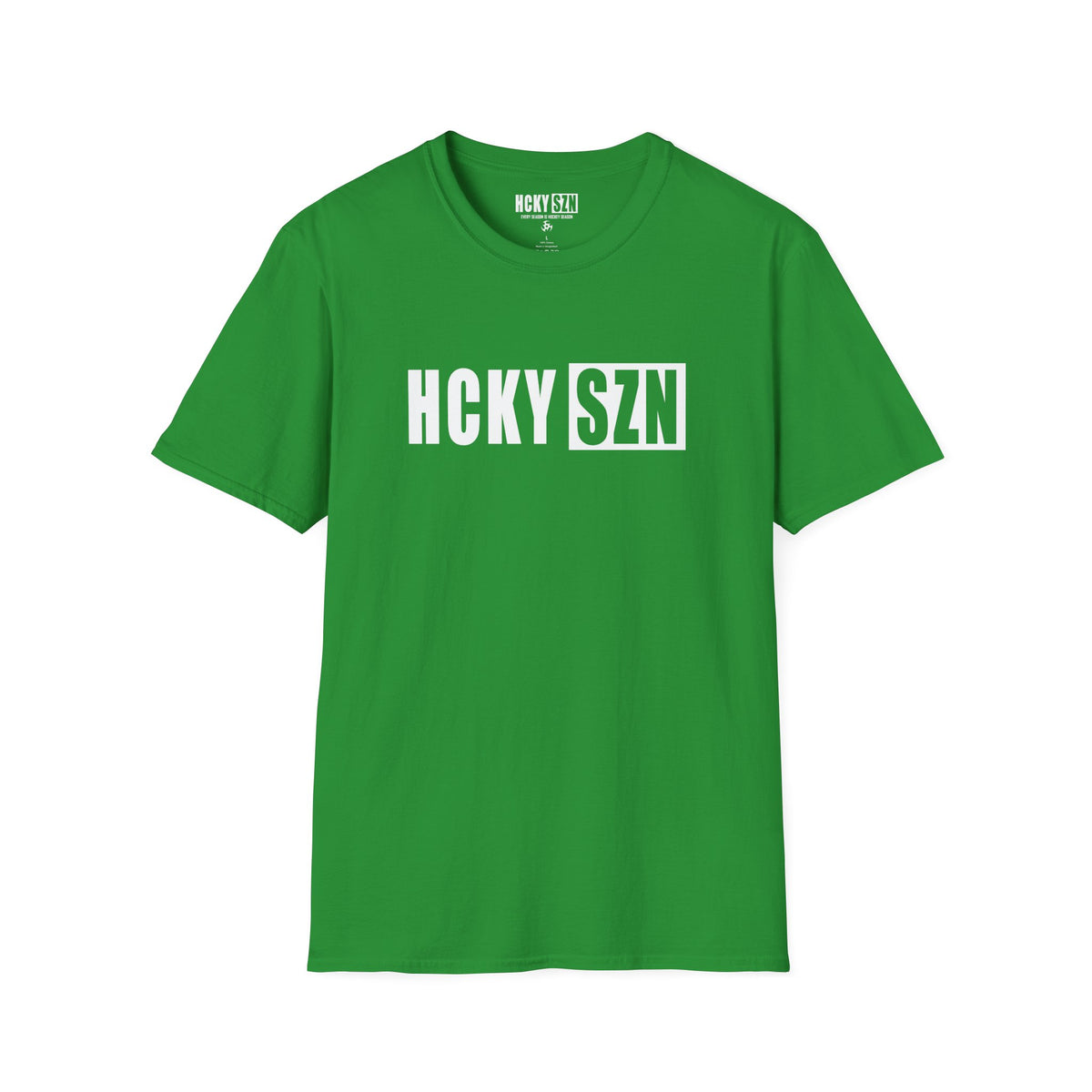 HCKY SZN Softstyle Tee Shirt (Irish Green)