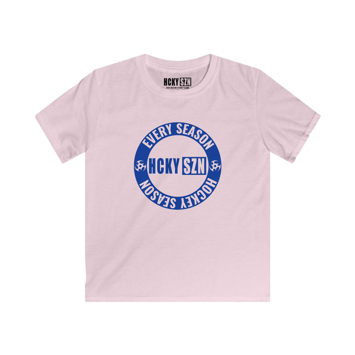 Youth Circle SZN Softstyle Tee (Blue Logo) - Various Colors