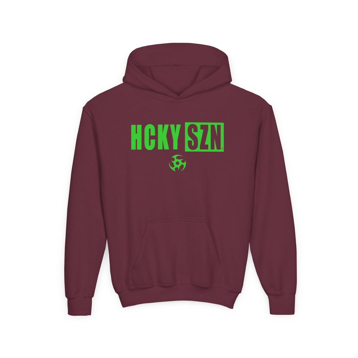Youth HCKY SZN (Lime Logo) Hooded Sweatshirt - Various Colors