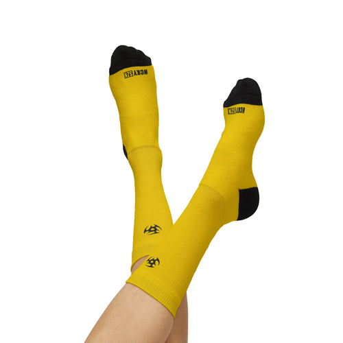Comfort Crew Fleece Lined Hockey Socks (Yellow)