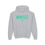Youth HCKY SZN (Seafoam Logo) Hooded Sweatshirt - Various Colors