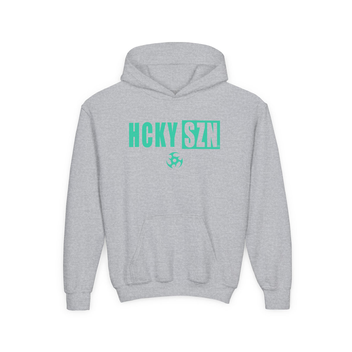 Youth HCKY SZN (Seafoam Logo) Hooded Sweatshirt - Various Colors