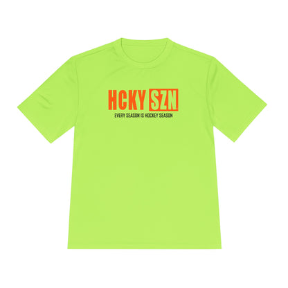 Every Season is HCKY SZN Performance Tee (Orange Logo) - Various Colors