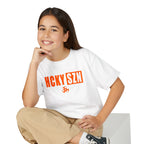 Youth HCKY SZN DryBlend Tee Shirt (Orange Logo) - Various Colors