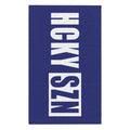 HCKY SZN 11x18 Skate Towel (Blue) Hockey Towel