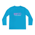 Every Season is HCKY SZN Youth Competitor Long Sleeve Tee (Lavender Logo) - Various Colors