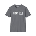 HCKY SZN Softstyle Tee Shirt (Heather Graphite)