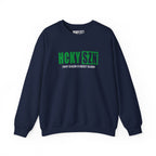 HCKY SZN Crewneck Sweatshirt (Green Logo) - Various Colors